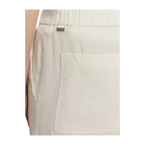 Calvin Klein Pantaloni Pantalone Donna in lino wide leg 34 - Francavilla Moda